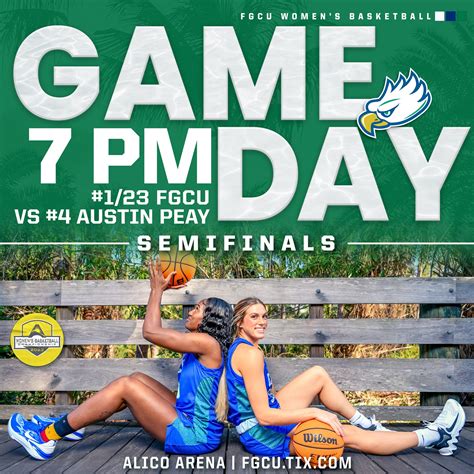 Fgcu On Twitter Rt Fgcuwbb 𝙎𝙀𝙈𝙄𝙁𝙄𝙉𝘼𝙇𝙎 ‼ No 1 Seedno 23 Fgcu 30