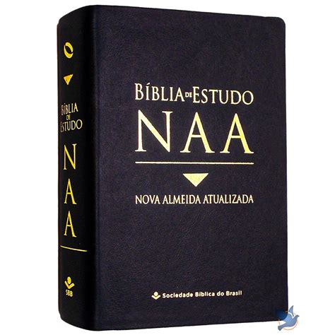 Almeida Naa Study Bible Black Luxury Legitimate Leather Cover