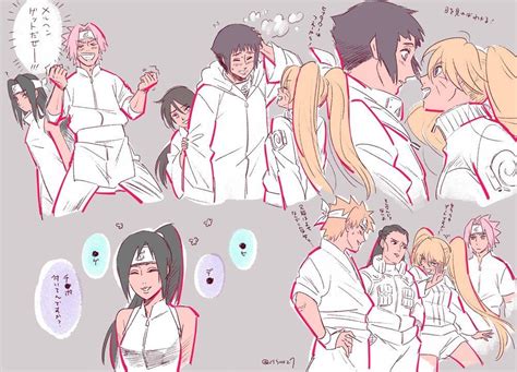 🌺naruhina Sasusaku And Shikatema Gender Bender🌺 “by リスオ Twitter