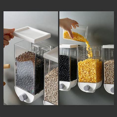 Diy cat food dispenser from cardboard in today's video i show you how to make amazing cat food dispenser from cardboard. Wall-Mounted Cereal Dispenser in 2020 | Cereal dispenser ...