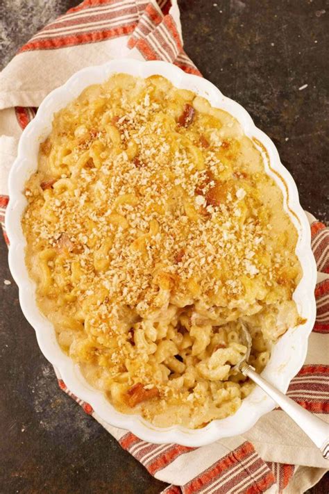 Bacon And Caramelized Onion Mac And Cheese Recipe Mygourmetconnection