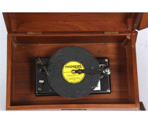 Thorens Ad30 Swiss Disc Music Box