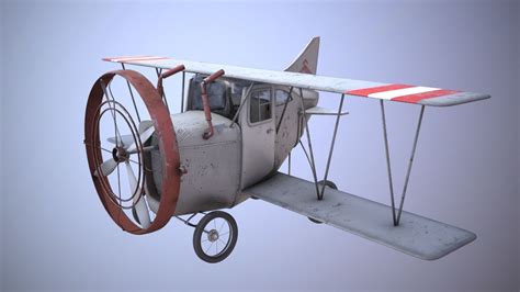 3d Asset Realtime Cartoon Airplane Cgtrader