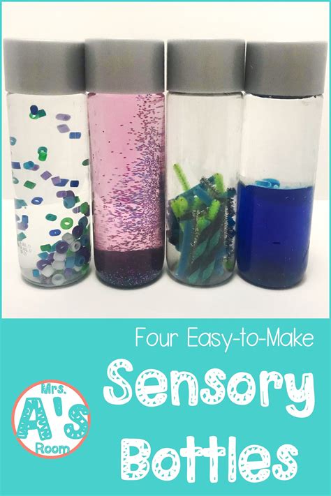 Four Easy To Make Sensory Bottles Mrs As Room Sensory Bottles