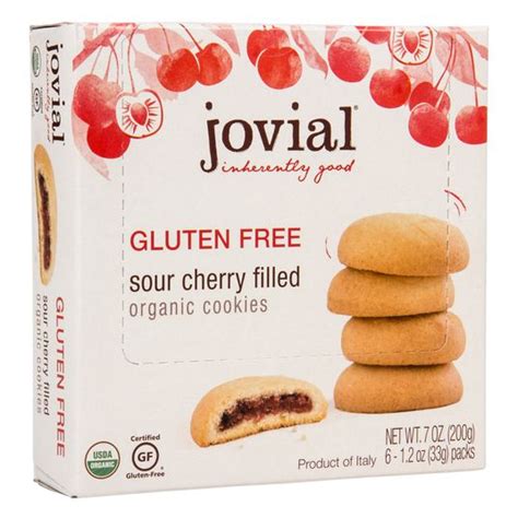 Jovial Foods Cookies Sour Cherry Filled Gf Organic Azure Standard
