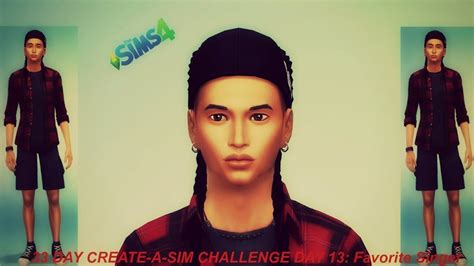 The Sims 4 33 Day Create A Sim Challenge Day 13 Favorite Singer Sims