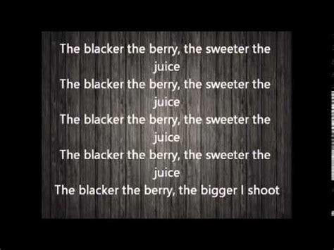 Kendrick Lamar The Blacker The Berry Lyrics On Screen Youtube