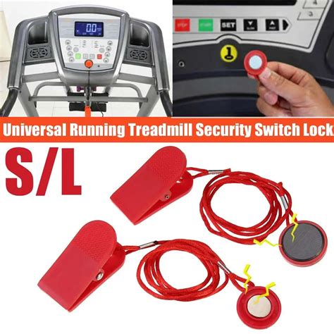 Running Machine Safety Key Treadmill Magnetic Security Switch Lock