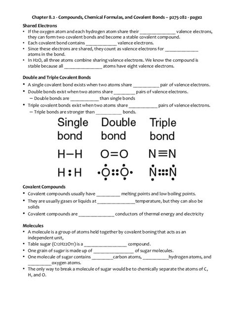 30 Covalent Bonding Worksheet Answer Key Worksheets Decoomo