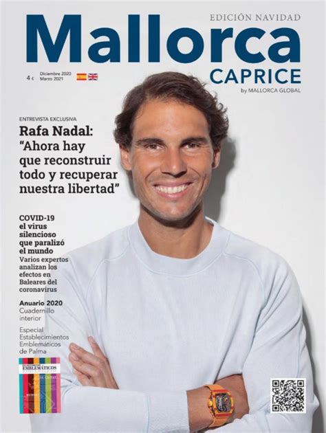 Rafael Nadal Covers Mallorca Caprice Rafael Nadal Rafa Nadal Interview