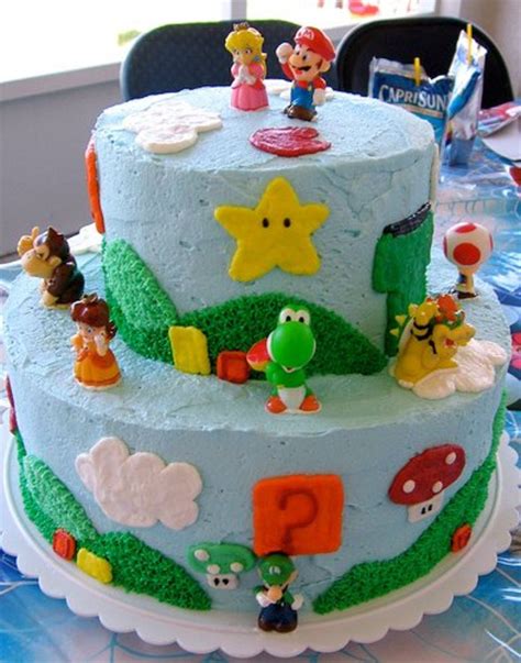Super Mario Birthday Cake Hubpages