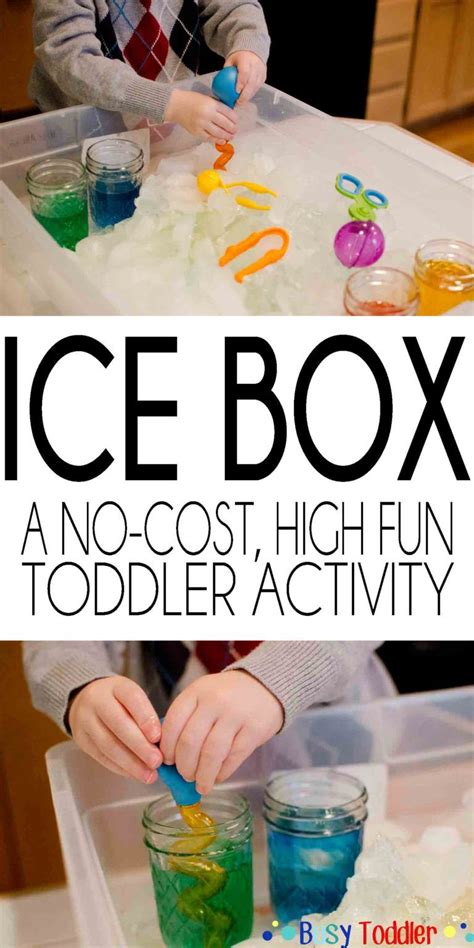 How can i help my toddler improve their fine motor skills? Ice Box: Chilly Fine Motor Skills Play | Fun activities ...