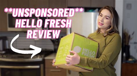 Unboxing And Reviewing A Week Of Hello Fresh Meals Not Sponsored