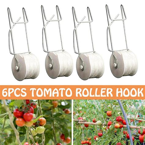 Tomato Roller Hook Lattice Wire Tomato Hook Vine Hook Greenhouse Plant