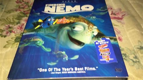 Finding Nemo Disc Collection Dvd Youtube