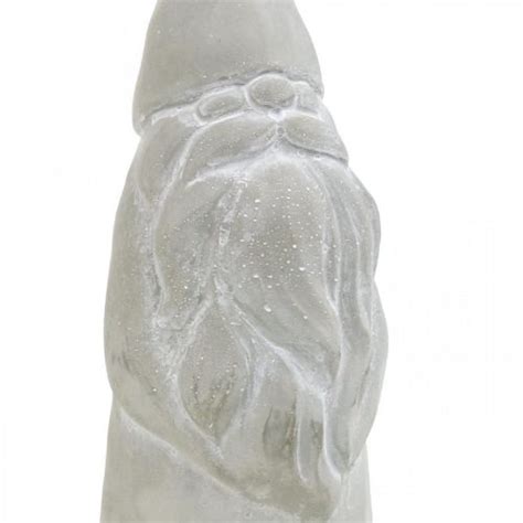 Floristik Se Deco Figur Tomte Juldekoration Betonggr H Cm