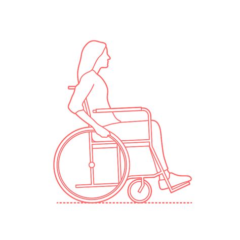 How To Draw A Wheelchair Simple
