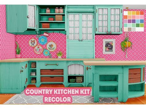 Sims 4 Kitchen Recolor