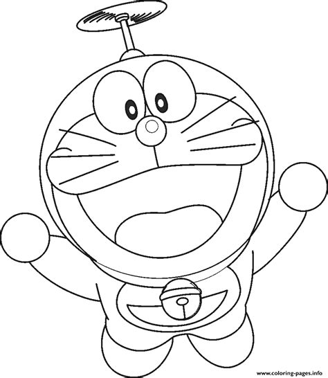 Easy Doraemon Cartoon Sketch