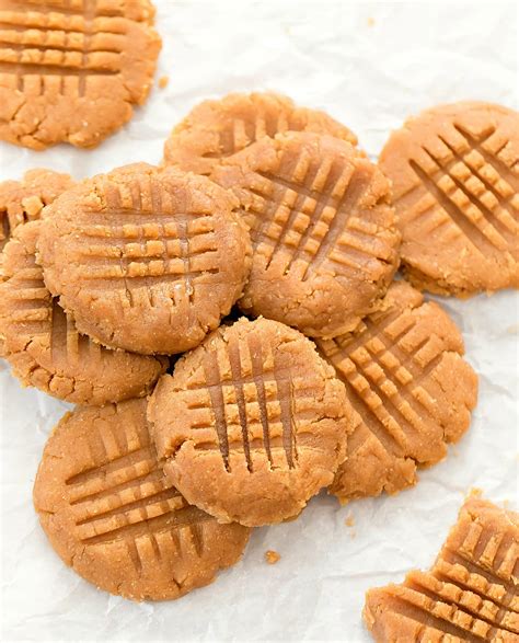 Keto No Bake 3 Ingredient Peanut Butter Cookies Kirbie S Cravings