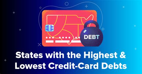 States With The Highest And Lowest Credit Card Debts