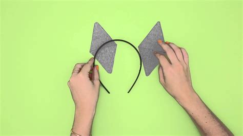 Diy cat ears headband petersen pet hospital. How to DIY Cat Ears - YouTube