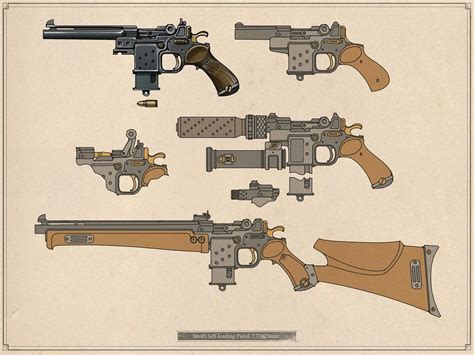 Pin De Sebastián En Neouk Arte Conceptual Armas Armas De Fuego