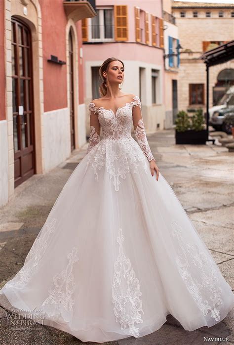 Many people interested to buy dresses from uk because its great designs and beautiful take notes: Naviblue 2019 Wedding Dresses "Dolly" Collection - crazyforus