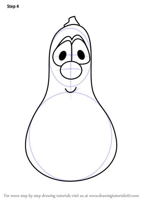Learn How To Draw Jerry Gourd From Veggietales Veggietales Step By