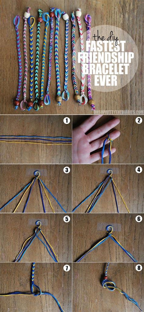 How To Do A Friendship Bracelet Like The Loop And Bead For Closing It