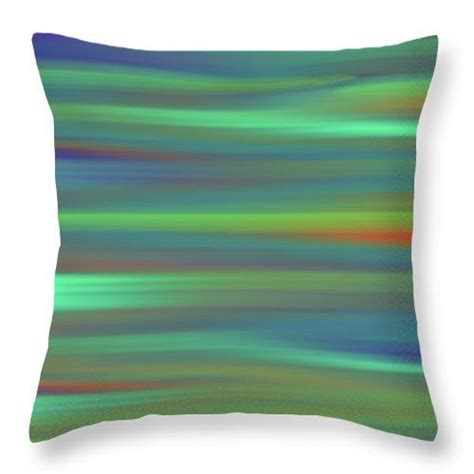 Green Abstract Throw Pillow Throw Pillows Abstract Throw Pillow Pillows