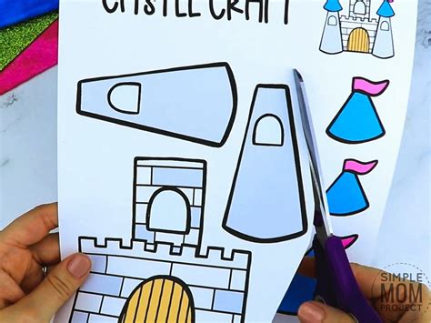 Free Printable Princess Castle Craft With Castle Temp