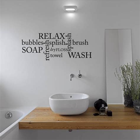 20 Bathroom Wall Stickers Magzhouse