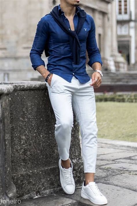 How To Style A White Jeans White Jeans Outfit Men Tiptopgents