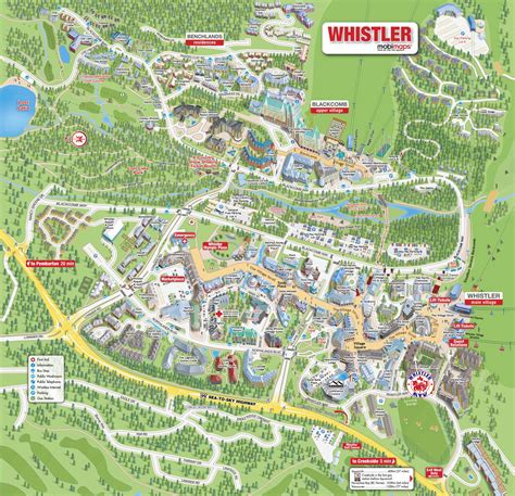 Whistler Village Map