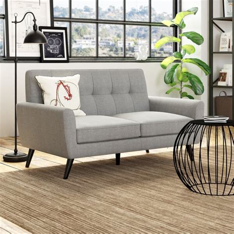 Full of style and practicality, this sofa bed is a great solution for unexpected overnight guests. Zipcode Design Hiram 2 Seater Sofa & Reviews