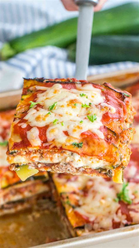 Zucchini Lasagna Recipe Zucchini Lasagna Low Carb Lasagna Recipes