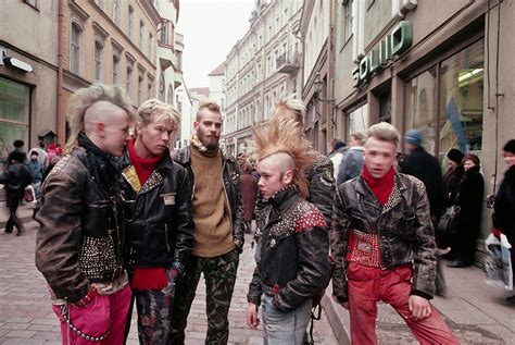 Punks On The Arbat Street In Moscow Circa 1991 Roldschoolcool