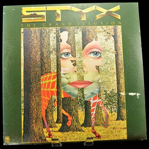 Styx The Grand Illusion Lp 12 1977 Vintage Vinyl