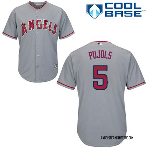 Youth Majestic Los Angeles Angels Of Anaheim Albert Pujols Authentic