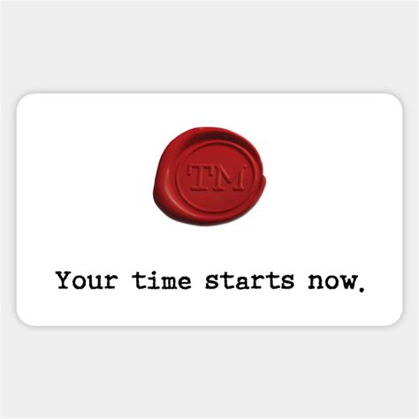 Your Time Starts Now Taskmaster Sticker Teepublic