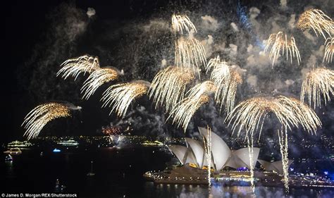 Spectacular Sydney Opera House Fireworks Display Concludes Australia