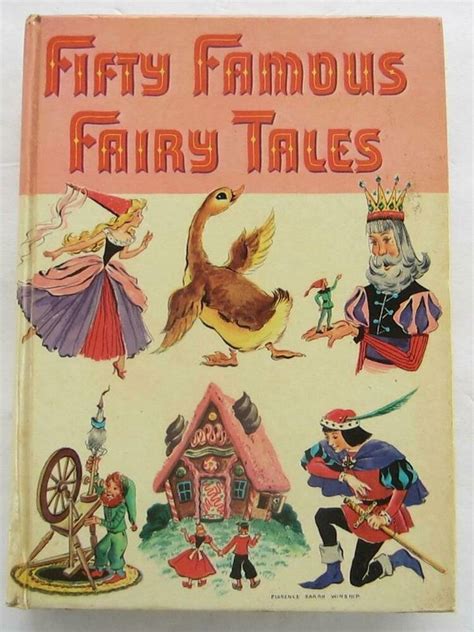 Fifty Famous Fairy Tales Vintage Childrens Whitman Florence Sarah
