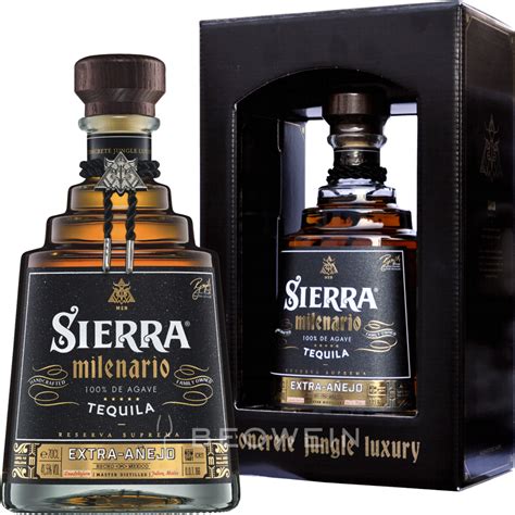 Sierra Milenario Tequila Extra Añejo 07 L Beowein Mail Order