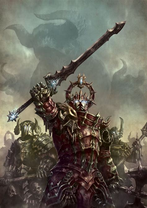 Chaos Warriors By Xrobingoodfellowx On Deviantart Warhammer Fantasy