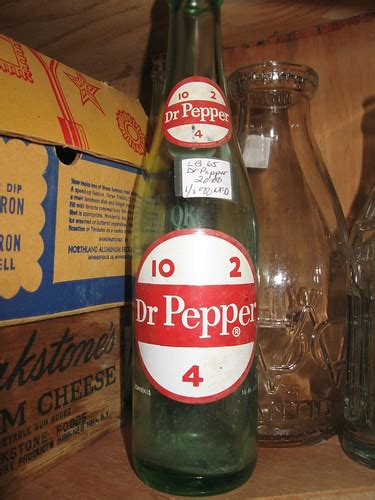 Vintage Dr Pepper Bottle Drink Dr Pepper At 10 2 And 4 Flickr