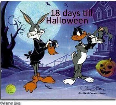 Halloween Classic Cartoon Characters Daffy Duck Looney Tunes Cartoons