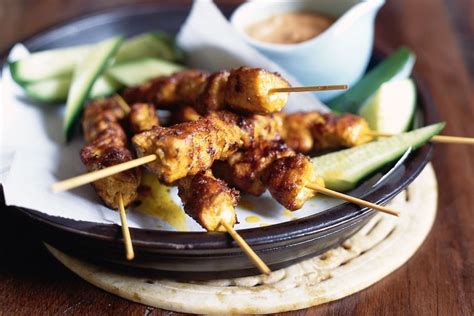 Chicken Satay Skewers Recipes Au