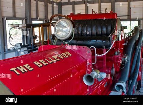 Early 20th Century Fire Engine Stock Photo Alamy