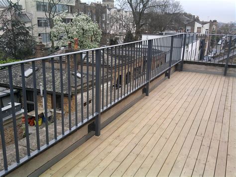 Roof Terrace Railings Supplied And Installed Designed